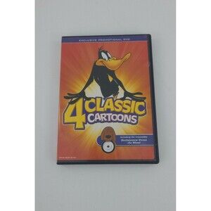 Warner Brothers 4 Classic Cartoons DVD Daffy Duck Exclusive Promotional 25 Mins
